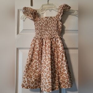 Cheetah Print Grils Dress